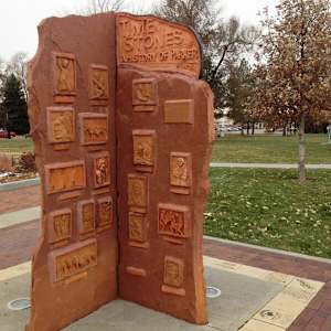 Time Stones (Permanent Public Art) by Greg Sweatt