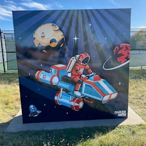 Utility Wrap - Astronaut (Railbender Park Playground), Image 4.