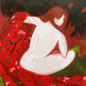Woman in Red by Tessa Goble