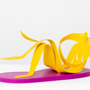 Yellow Reclining by Rose Jaffe