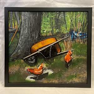 Rust and Eggs by Joanne Stowell Artwork, Image 3.