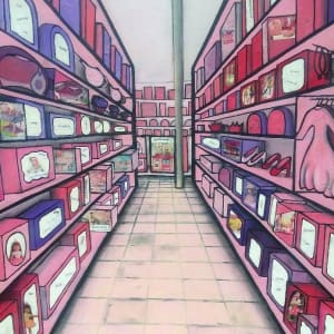 The Girl Aisle by Joanne Stowell Artwork