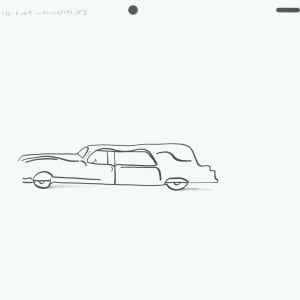 080fune_100comb Ambulance with hearse by Sarah Jane Lapp 