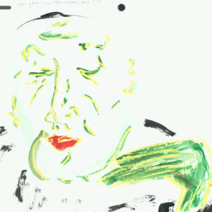 100-grat_130hard Face with hand by Sarah Jane Lapp 