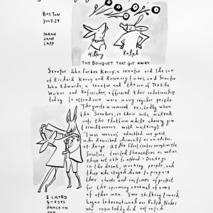 John Kerry + John Edwards = Vow Wow by Sarah Jane Lapp 