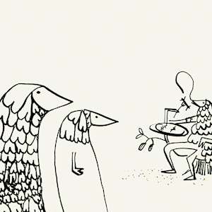 The Pangolin Meal by Sarah Jane Lapp  Image: Original version before color :)