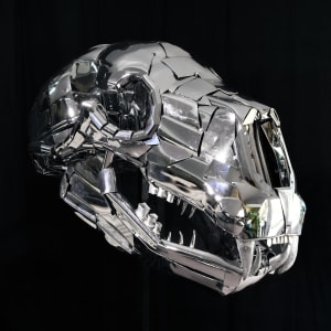 Otso - Black Bear Skull by Jud Turner 