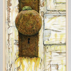 Pumphouse Door by Karen Pidgeon