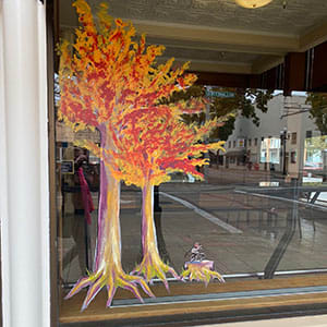 Fall 2020 Windowfront Paintings  Image: Mandy Brimmer 