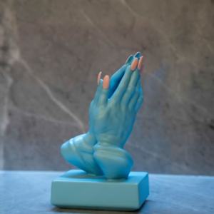 Prayer in Blue by Pia Dehne