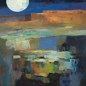 Monument Valley Moon by Michelle Philip