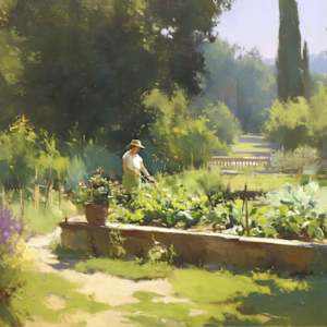 Watering the Garden by Michelle Philip, Image 1.