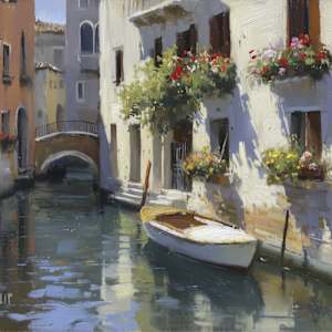 Quiet Alley, Venice by Michelle Philip, Image 1.