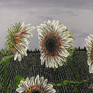 Subliminal Sunflower #06 by Lesli Bailey