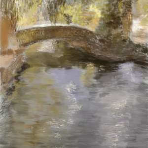 ART008 Bridge over Water by Bella Moraes ArtWork