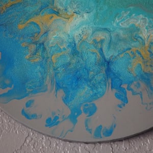 Blue Lagoon by Wendy Dispennette  Image: Detail shot