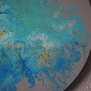 Blue Lagoon by Wendy Dispennette  Image: Detail shot