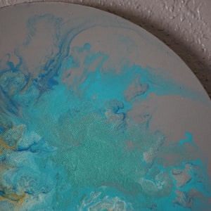 Blue Lagoon by Wendy Dispennette  Image: Detail shot