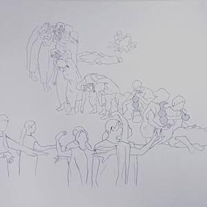 Sudamericana (sketches of a performance) by constanza alarcon tennen