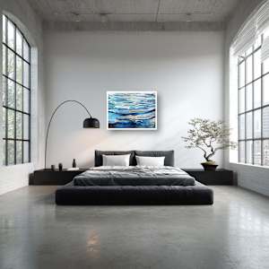 Reflections of a Cool, Gray Summer's Day by Harriet Zabusky-Zand 