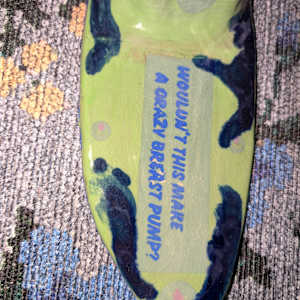 Wouldn't This Make A Crazy Breast Pump? At least it wouldn't be mocking me anymore by Hannah Brooks 