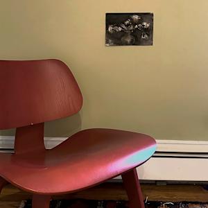 black paintings #3 by Carol Greenwood 