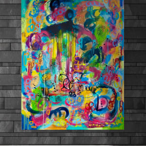 Joyful Kaleidoscope: Colorful Fusion of Expression by Irene Chua 