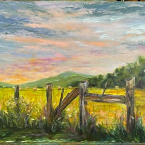 Summer Harvest in the Valley by Margaret Fischer Dukeman 