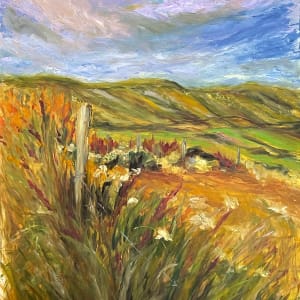 22-08-560 Walks in the Wildflowers 16x12 by Margaret Fischer Dukeman, Image 2.