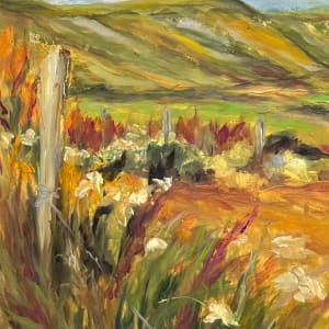 22-08-560 Walks in the Wildflowers 16x12 by Margaret Fischer Dukeman, Image 4.