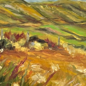 22-08-560 Walks in the Wildflowers 16x12 by Margaret Fischer Dukeman, Image 5.