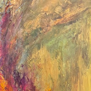 22-16-640 Staying One Step Ahead of the Devil 16x16 by Margaret Fischer Dukeman, Image 4.