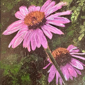 Garden in Pink by Margaret Fischer Dukeman