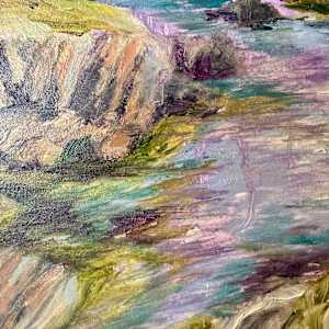 A Walk by the Oceanside by Margaret Fischer Dukeman 