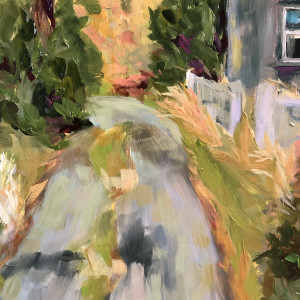 "A Road Runs Through It" by Margaret Fischer Dukeman 