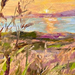 Sunset over Mt. Gabriel by Margaret Fischer Dukeman, Image 1.