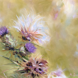 "Scottish Plume Thistle" by Margaret Fischer Dukeman