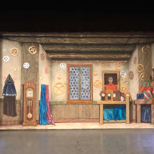 Drosselmeyer's Workshop - Backdrop for Lake Arrowhead Classical Ballet Company by iLia Fresco 