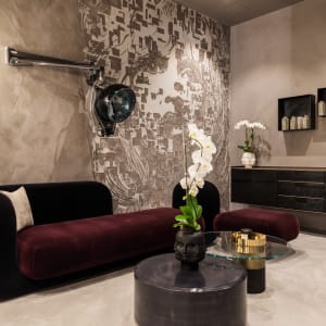 Brigitte - Sgraffito Installation by iLia Fresco 
