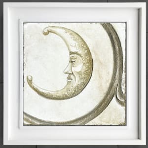 The Crescent Moon – Fresco Fragment by iLia Fresco 
