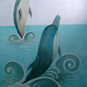 Dolphin Fresco Installation by iLia Fresco 
