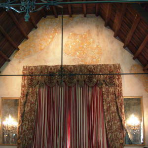 French Fresco Installation at a former Greta Garbo house by iLia Fresco 