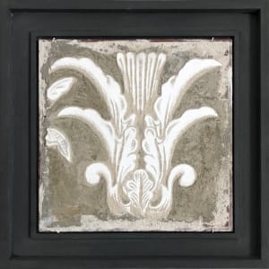 Verdaccio Acanthus by iLia Fresco  Image: size framed 23.5" x 23.5" x 1.5"