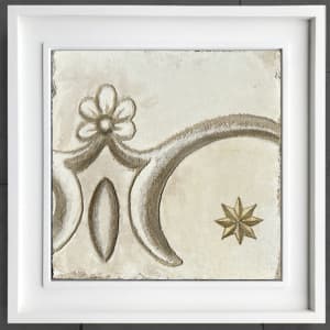 The Vine & The Star – Fresco Fragment by iLia Fresco 