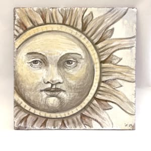 The Sun – Fresco Fragment by iLia Fresco