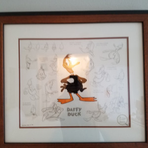 Daffy Duck  - Bob Clampett ltd. ed. cel by Warner Bros. Animation