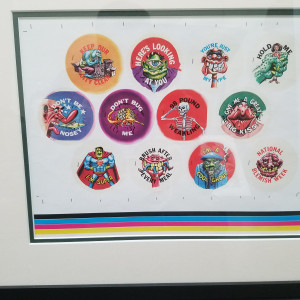 Topps Ugly Buttons - proof sheet