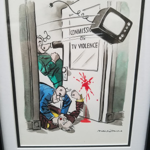 TV Guide illustration by Bill Mauldin