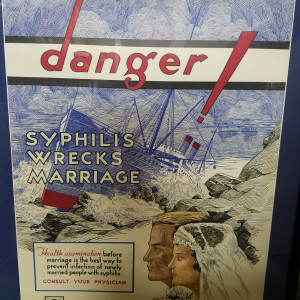Vintage Syphillis poster