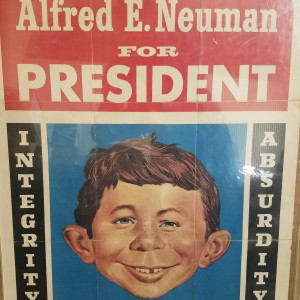 Alfred E. Neuman for President - Worst From Mad #3 bonus (1960)